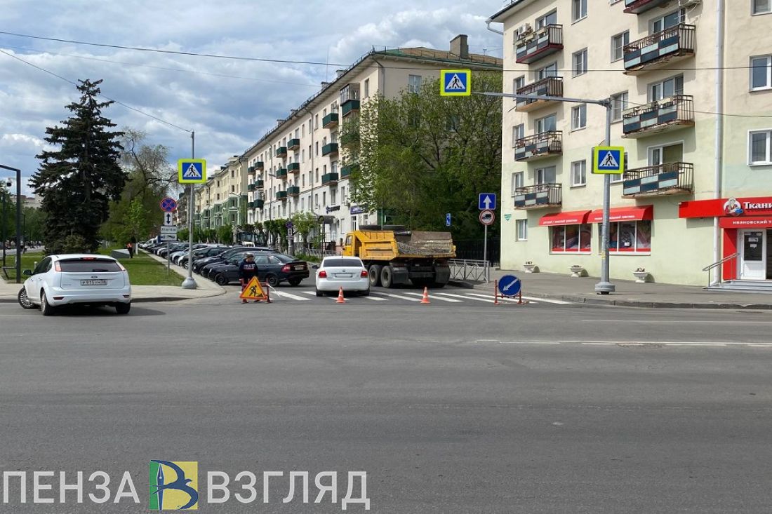 В Пензе до 15 июня временно изменится схема дорожного движения