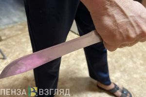 В Пензе задержали мужчину, который угрожал зарезать своего сына