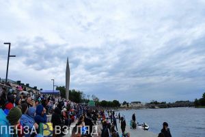 В Пензе на набережной Суры проходят мероприятия ко Дню города
