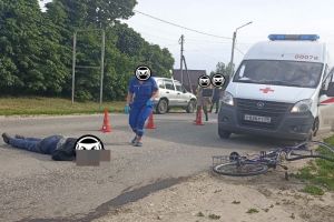 Стали известны подробности жесткой аварии с велосипедистом в Бессоновском районе