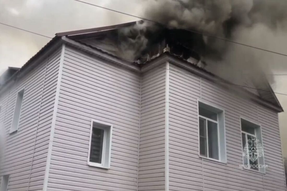 В Пензе в микрорайоне Райки из-за пожара эвакуировали 3 человек