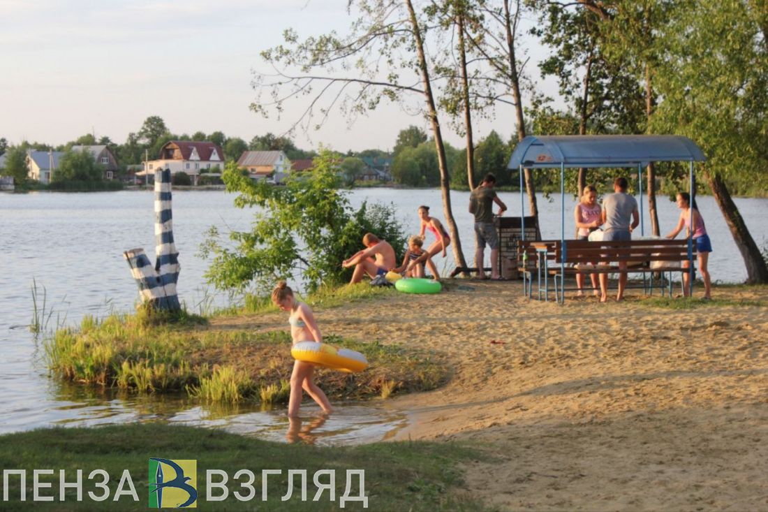 В Пензе замерзший пакет на Суре приняли за тонущего мужчину