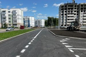 Завершено строительство дороги по улице Мясникова в пензенском микрорайоне Заря