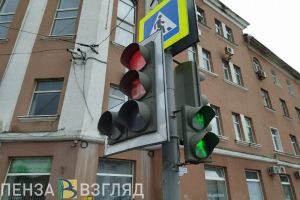 В Пензе чиновники ответили, когда решат проблему со светофором при съезде с Измайловского путепровода