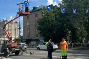 В Пензе установили знак, разрешающий дополнительный поворот на улицу Суворова
