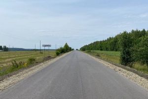 В Сосновоборском районе отремонтировали дорогу за 33 миллиона рублей