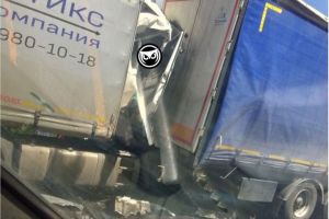 В Пензенской области произошла авария с участием трех фур