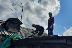 В Пензе на крыше частного дома нашли труп мужчины