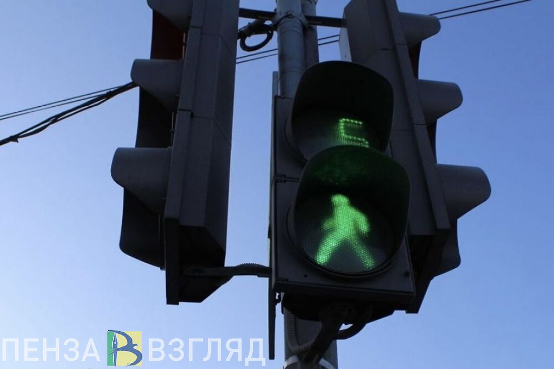 Пензенцы недовольны работой светофора на улице Краснова