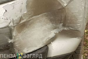 После аварии на федеральной трассе в Пензе госпитализировали женщину
