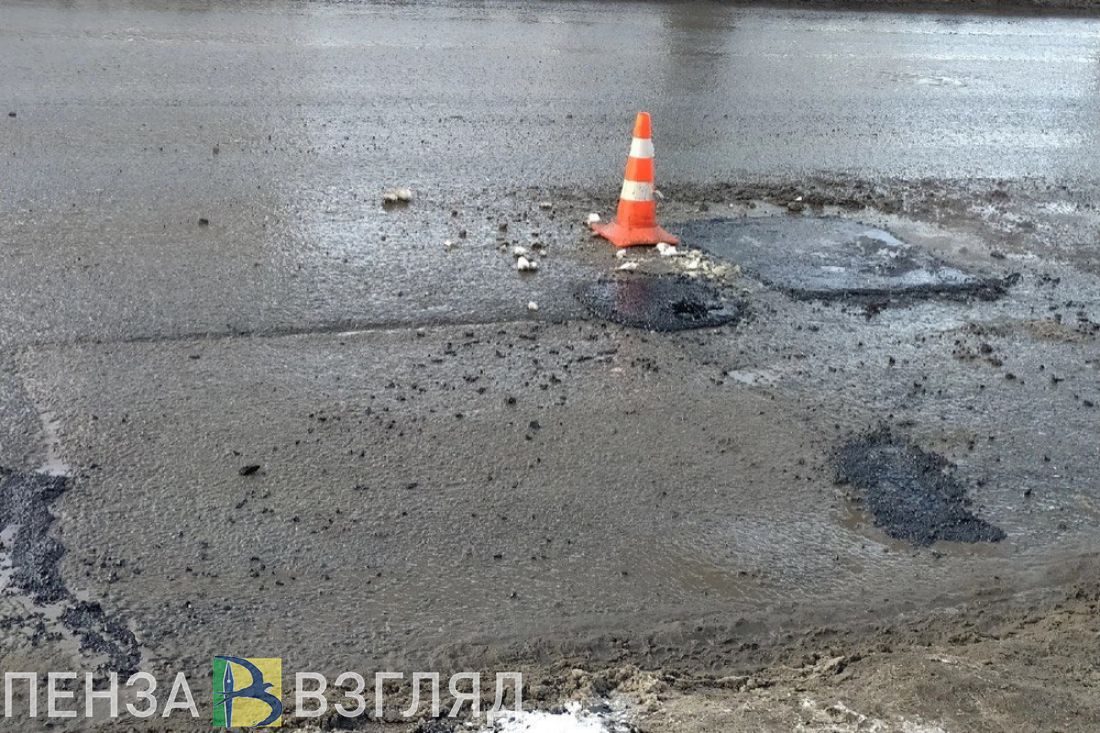 Жители села Воскресеновка Пензенской области возмущены состоянием дорог