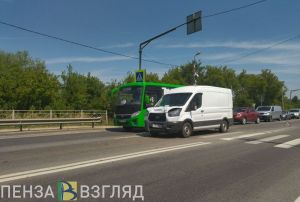 Пензенец сообщил о ДТП рядом с пешеходным переходом на трассе М-5