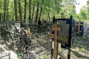 Жительница Пензенской области пожаловалась на огромное количество мусора на кладбище