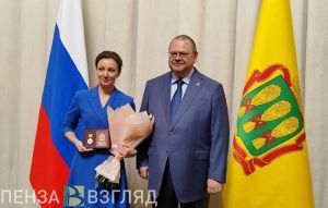 Анна Кузнецова обратилась к пензенцам на церемонии вручения госнаград