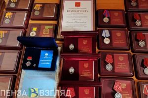 Олег Мельниченко наградил школьника из Кузнецкого района, который спас ребенка из пожара