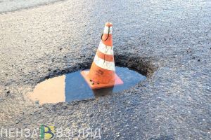 Пензенские власти назвали ориентировочный срок ремонта дороги к селу Даньшино