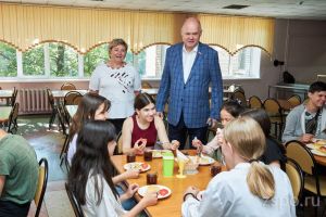 Вадим Супиков посетил лагерь с дневным пребыванием