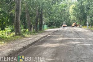 В Сердобске строят дорогу на улице Тюрина