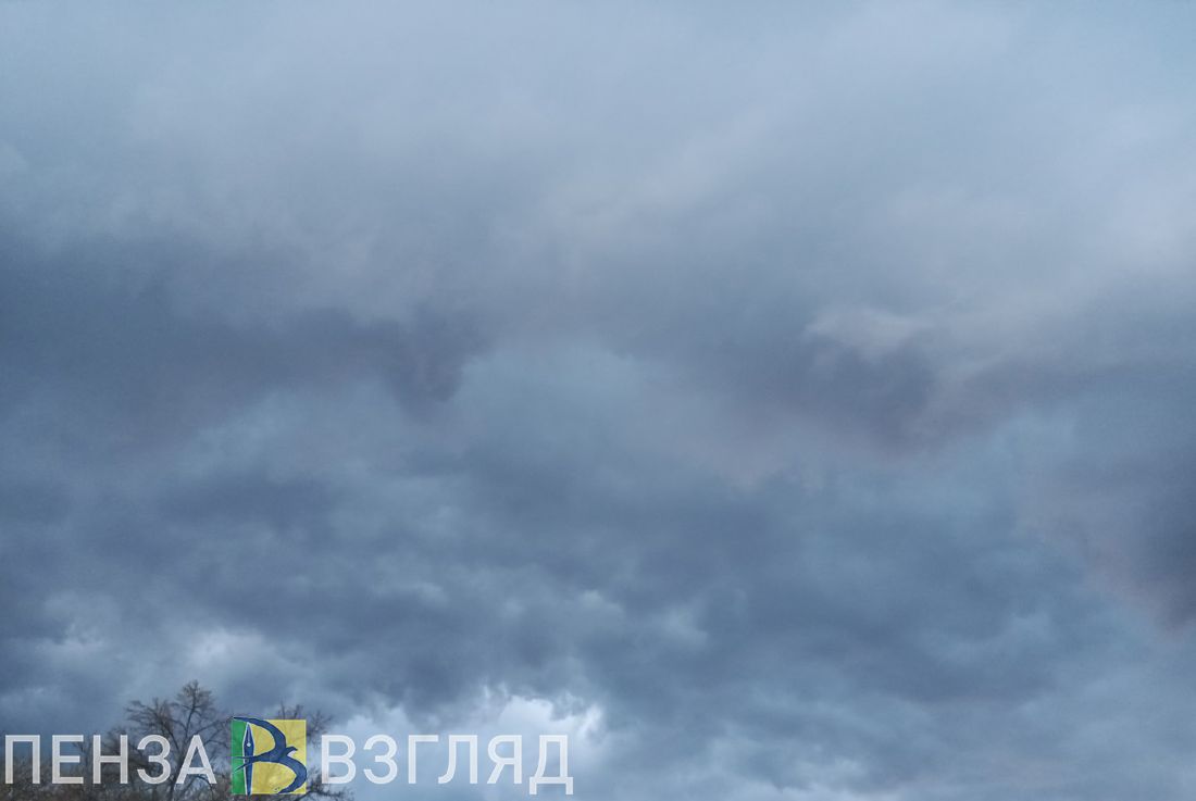 В Пензенской области в понедельник будет тепло и дождливо