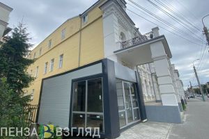 Торговый ларек около объекта культурного наследия в центре Пензы должны снести за неделю