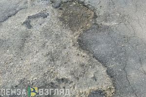 Пензячка пожаловалась на качество асфальтового покрытия по улице Сурикова