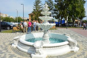 В Кузнецке открыли новый фонтан