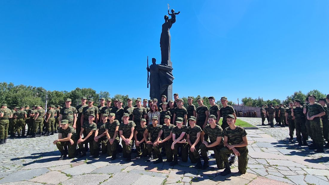 Для участников сборов «Гвардеец» провели экскурсию по Пензе