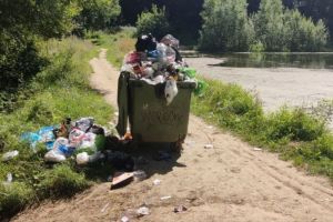 В Пензе начали благоустраивать замусоренные территории в районе Ласточкиных гор