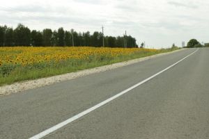 В Камешкирском районе закончился ремонт дороги