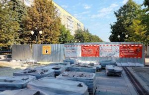 Участок возле Фонтанной площади в Пензе благоустроят к 1 сентября