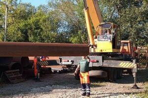 В Пензе перекрыли участок проезжей части на улице Суворова