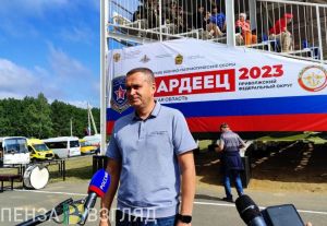 Машковцев поблагодарил Мельниченко за проведение военно-патриотических сборов ПФО «Гвардеец»