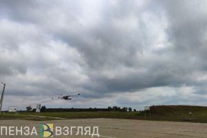 На закрытии сборов «Гвардеец» под Пензой состоялось показательное выступление летчиков