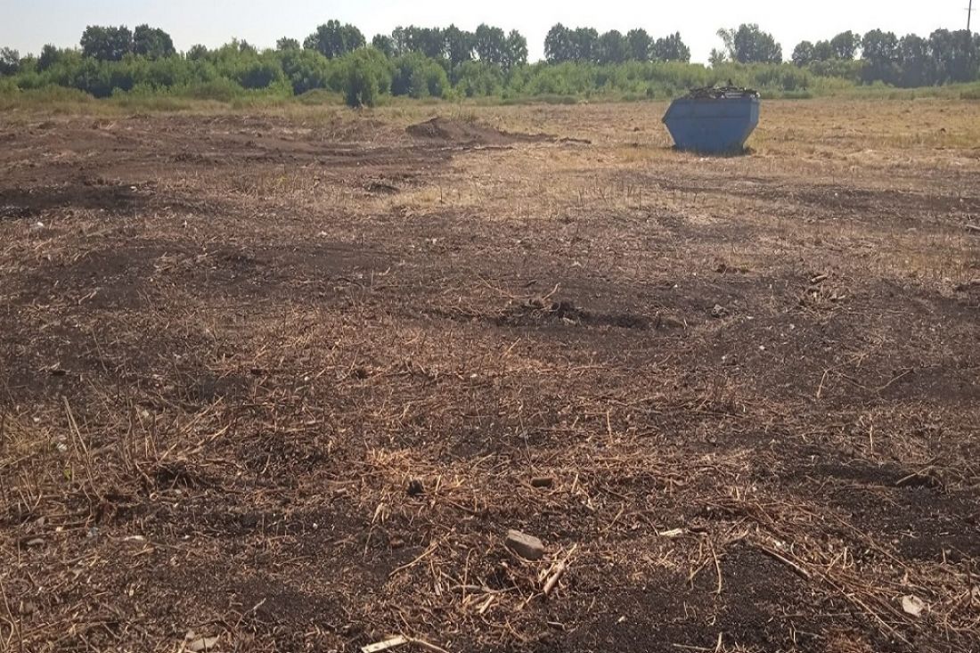 В Белинском районе ликвидировали свалку площадью 1,9 гектара
