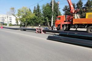 На улице Суворова в Пензе завершен подготовительный этап перекладки коллектора