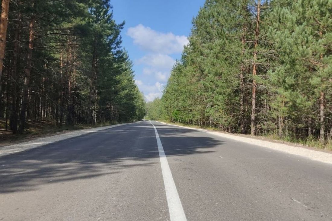 В Пензенской области отремонтировали дорогу «Земетчино - Морсово»