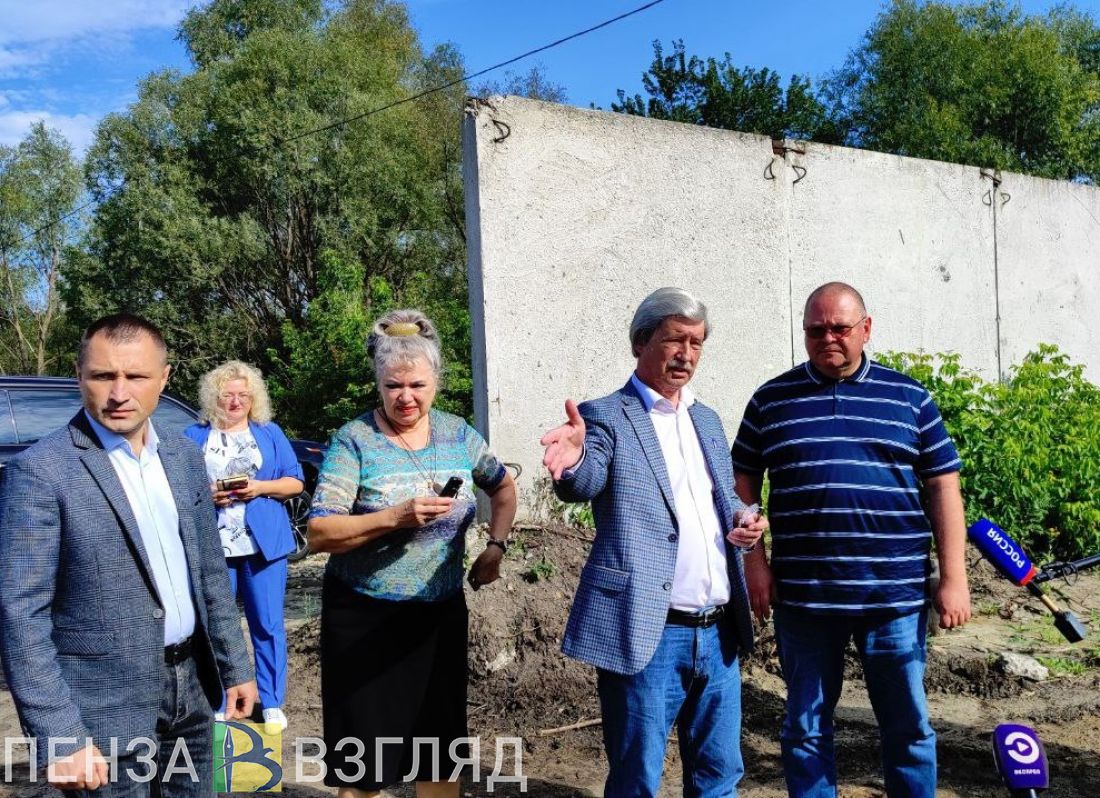 Мельниченко осмотрел реконструируемый водозаборный узел в р.п. Евлашево