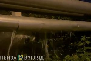 Пензенцам надоели «бесконечные водопады» на Коммунистической улице