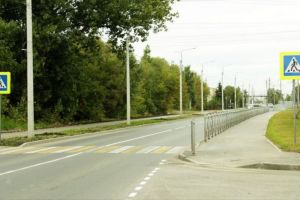 На улице Рябова в Пензе завершается ремонт и благоустройство дороги