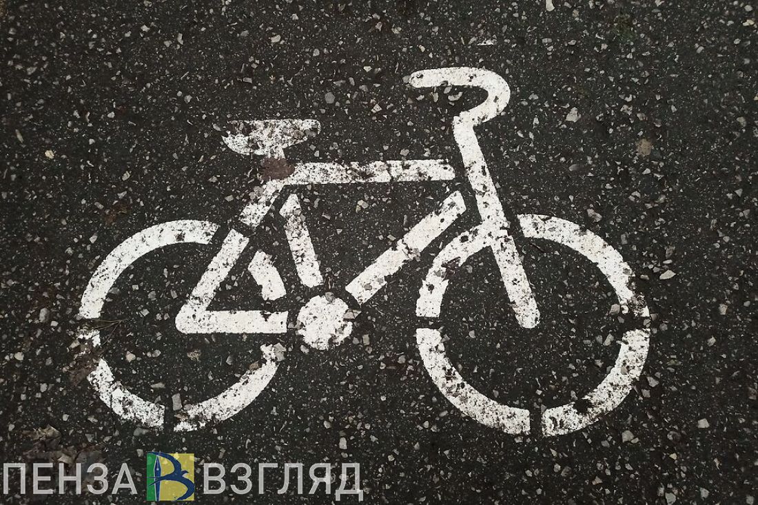 В Пензе на улице Суворова появилась велопешеходная зона