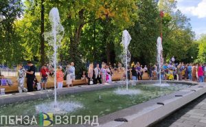 Стал известен график работы фонтана в парке Белинского в Пензе