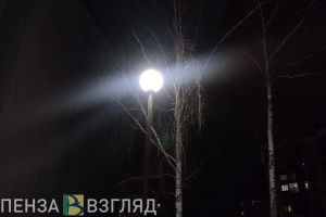 Пензенцы пожаловались на неработающие фонари в парке имени Белинского