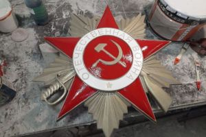 В Сердобске реставрируют мемориальный комплекс «Вечный огонь»