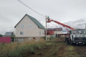 В пензенской Заре стартовали работы по устройству уличного освещения