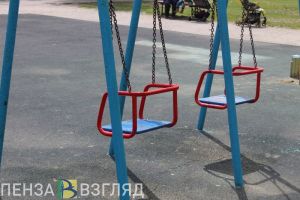 В Пензе на 40 детских площадках установят новые игровые элементы