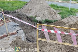 Водопровод на ул. Ладожской в Пензе отремонтируют до 31 октября