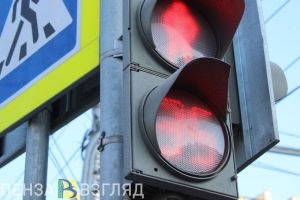 В Пензе скорректировали работу светофора, из-за которого возникали пробки