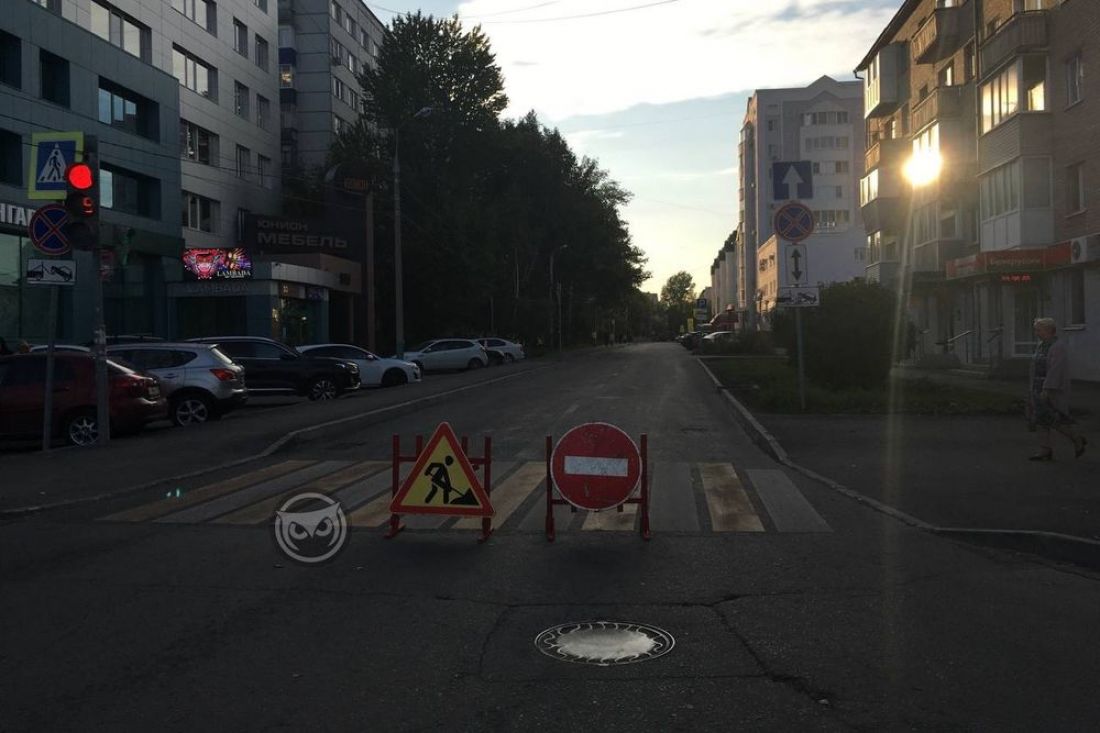 Часть улицы Бакунина в Пензе перекрыли для движения транспорта