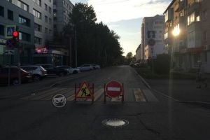 Часть улицы Бакунина в Пензе перекрыли для движения транспорта