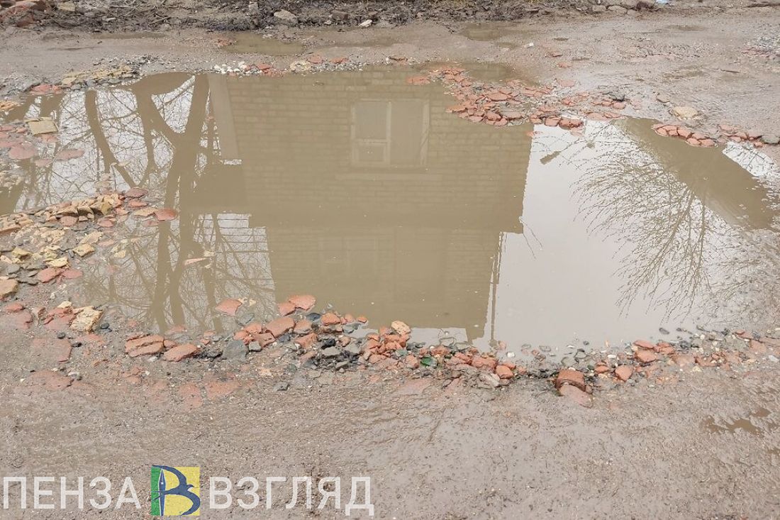 Пензенцы жалуются на регулярное затопление улицы Попова
